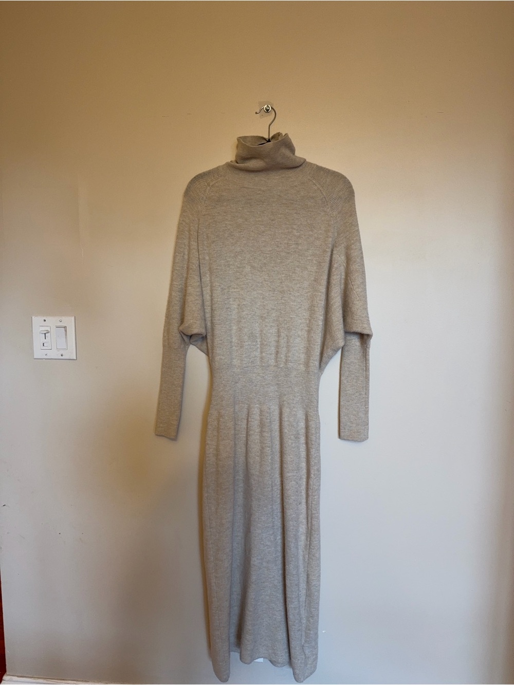 Zara sweater Midi Dress - Beige